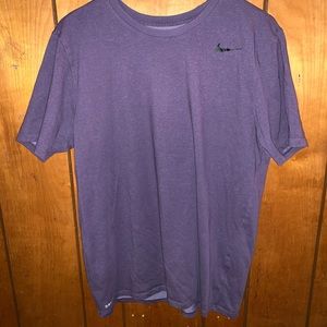 L Nike purple tee